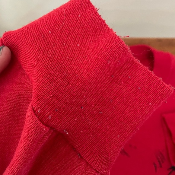 Vintage Christmas Crewneck Sweatshirt Creepy Santa Better Watch Out Unisex USA - Picture 6 of 9